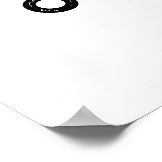 Wir Muschel überwinden den lustigen Tortoise Pun Poster (Ecke)