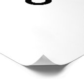 Wir Muschel überwinden den sonnigen positiven Schn Poster (Ecke)