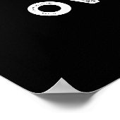 Wir Muschel überwinden Funny Tortoise Pun Dark BG Poster (Ecke)