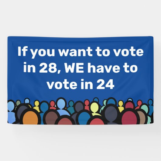 Wir müssen 24 abstimmen banner (Horizontal)