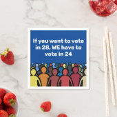 Wir müssen 24 abstimmen serviette (Beispiel)