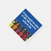 Wir müssen 24 abstimmen serviette (Ecke)