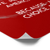 Wir müssen dagegen stimmen... Thurgood Marshall Po Poster (Ecke)