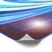 *Wir müssen das Gandhi Quote Poster der Veränderun (Ecke)