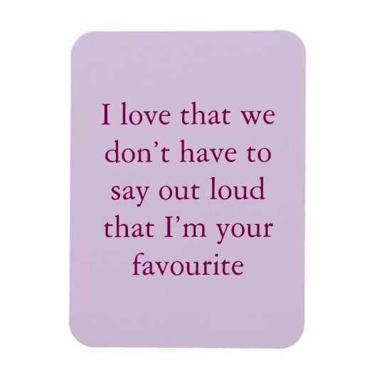 Wir müssen es nicht sagen magnet (Vertikal)