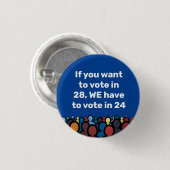 Wir müssen in 24 wählen button (Vorne & Hinten)