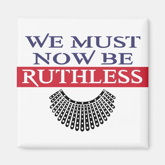 Wir müssen jetzt rücksichtslos berüchtigt sein, da magnet (Vorne)