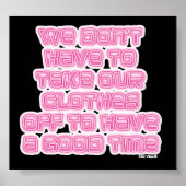 Wir müssen nicht...(neon) poster (Vorne)