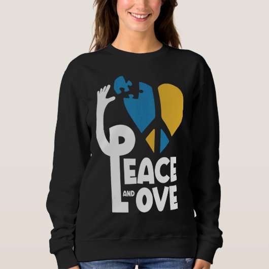 Wir müssen über Frieden sprechen Sweatshirt (Vorderseite)