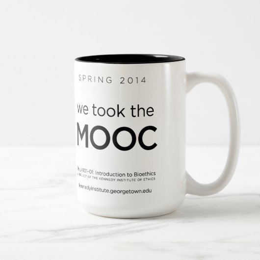 "Wir nahmen das MOOC" Tasse (XL) (Rechts)