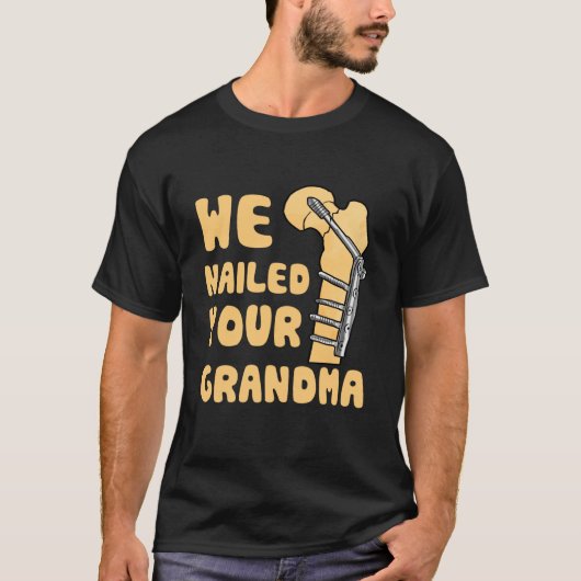 Wir nannten Ihre Oma Funny Scrub Tech T-Shirt (Vorderseite)