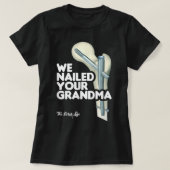 Wir nannten Ihre Oma, Scrub Tech - Funny Ortho H T-Shirt (Design vorne)