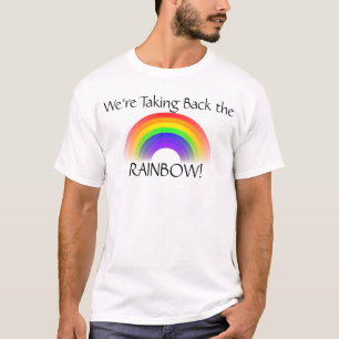 Wir nehmen den Regenbogen mit Bibelverse zurück T-Shirt