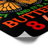 Wir nur einen Monarchen und seinen Schmetterling 8 Poster (Ecke)