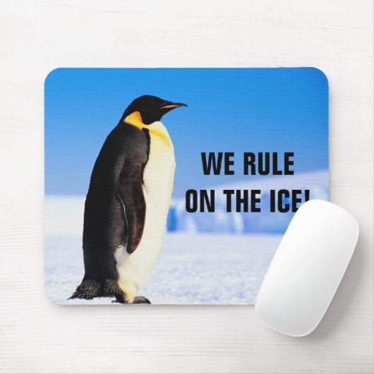 WIR ORDNEN AUF DEM EIS AN! MOUSEPAD (Mit Mouse)