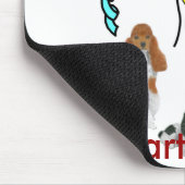 Wir Parti in der Farbe Mousepad (Ecke)