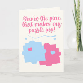 Wir passen perfekt zusammen feiertagskarte