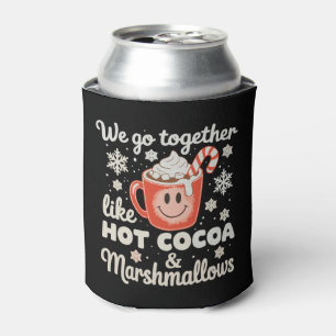 Wir passen zusammen wie Marshmallows in heiße Scho Dosenkühler