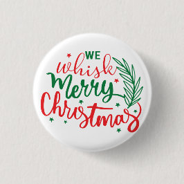 Wir pfeifen frohe Weihnachten Button