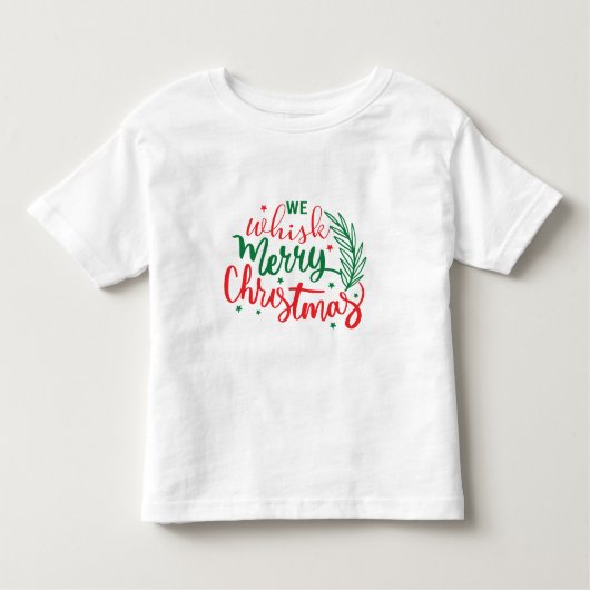 Wir pfeifen frohe Weihnachten Kleinkind T-shirt (Vorderseite)
