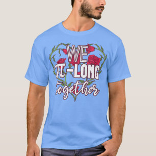 Wir pi long together Mathematik Science Premium T-Shirt