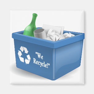 Wir Recycelte Magnet