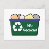 Wir Recycelte! Postkarte (Vorderseite)