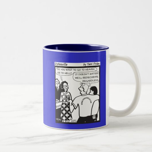 Wir Redecorate Zweifarbige Tasse (Rechts)