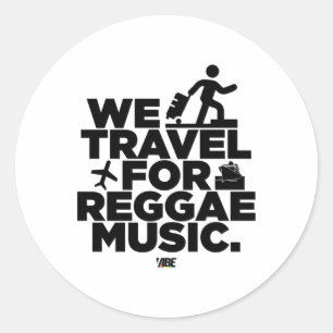 Wir reisen für Reggae Music Sticker