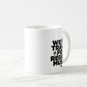 Wir reisen für Reggae Music Sticker Kaffeetasse (VorderseiteRechts)