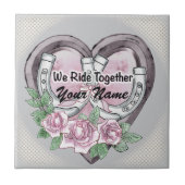 wir reiten gemeinsam fliese (Vorderseite)