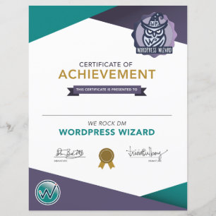 Wir Rock DM Wordpress Wizard Zertifikat