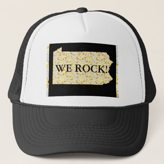 WIR ROCK! TRUCKERKAPPE (Vorderseite)