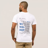Wir rollen tief T-Shirt (Schwarz voll)