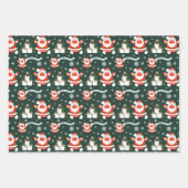 Wir rollten mit ihm! Fun Santa Mask & Toilettenpap Geschenkpapier Set (Vorderseite)