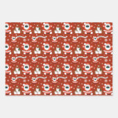 Wir rollten mit ihm! Fun Santa Mask & Toilettenpap Geschenkpapier Set (Vorderseite 3)