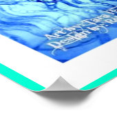 Wir rufen um Hilfe, Mitgefühl und Verständnis. Poster (Ecke)