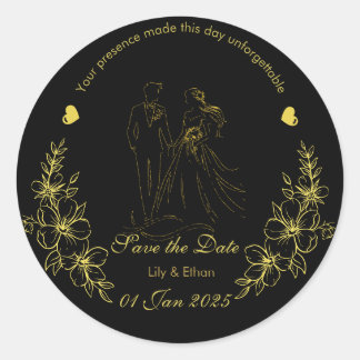 Wir Runder Aufkleber