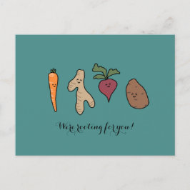 "Wir rutschen für dich!" Postkarte