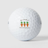 Wir rutschen für euch lustig und ermutigen Karotte Golfball (Vorderseite)