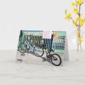 WIR SAGEN, DEN RIDE-GEBURTSTAG ZU GENIESSEN KARTE (Gelbe Blume)