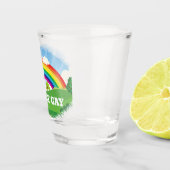 Wir sagen Gay Rainbow Pride Schnapsglas (Rechts)