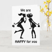 WIR SAGEN "GRATULATIONS" UND WIR WERDEN SIE VERFEH KARTE (Gelbe Blume)