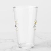 Wir sagen immer noch Partner Name Datum Champagner Glas (Rechts)