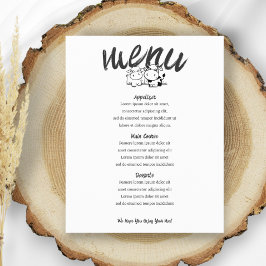 Wir sagten, dass ich das Personalisierte Kuh-Hochz