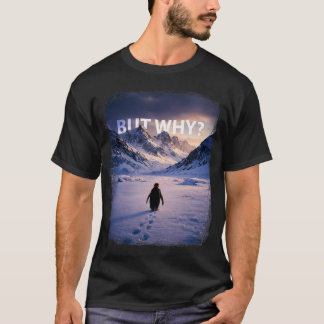 Wir sahen ihn direkt auf den Pinguin zusteuern, ab T-Shirt