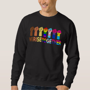 Wir sammeln Lgbtq Primegleichheit Ally Lgbt Sweatshirt