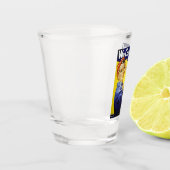 Wir schaffen das! schnapsglas (Links)