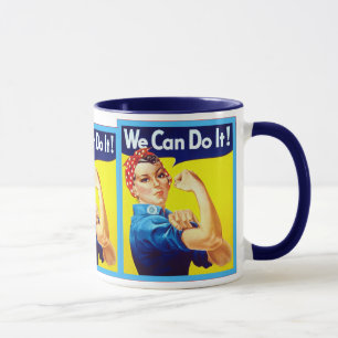 Wir schaffen das! ~ Vintage Tasse