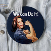 Wir schaffen es - Kamala 2024 BUTTON (Beispiel)